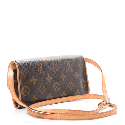 Louis Vuitton Monogram Pochette Twin PM 2 of 14