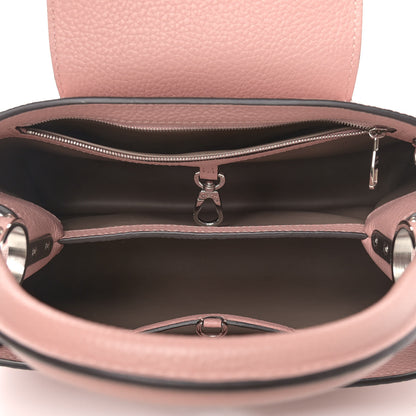 Louis Vuitton Taurillon Capucines PM Magnolia 5 of 8