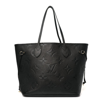 Louis Vuitton Empreinte Monogram Giant Neverfull MM Black 1 of 10
