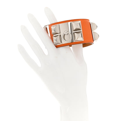 Hermes Swift Collier de Chien CDC Bracelet S Orange 2 of 6