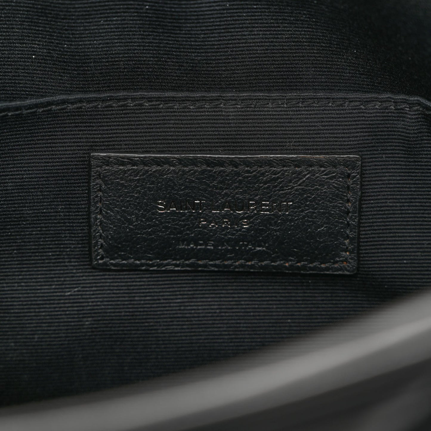 Calfskin Matelasse Monogram Lou Camera Bag Black