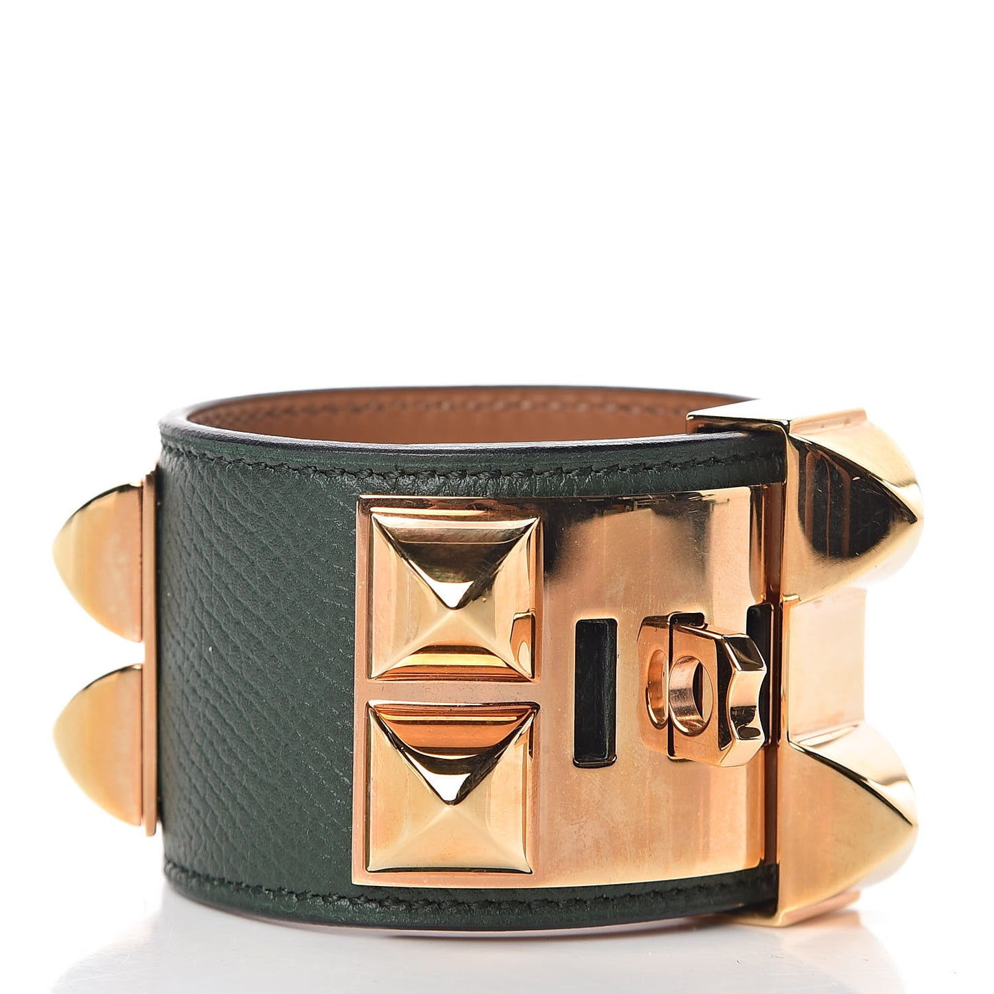 Epsom Collier De Chien CDC Bracelet S Vert Anglais