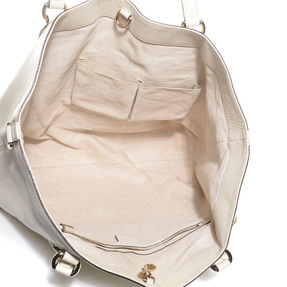Gucci Cellarius Calfskin Large Soho Working Tote Off White 5 of 7