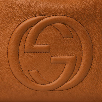 Gucci Cellarius Calfskin Large Soho Shoulder Bag Curcuma 8 of 8