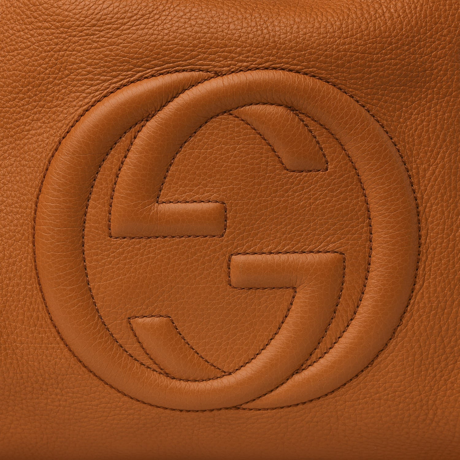 Gucci Cellarius Calfskin Large Soho Shoulder Bag Curcuma 8 of 8