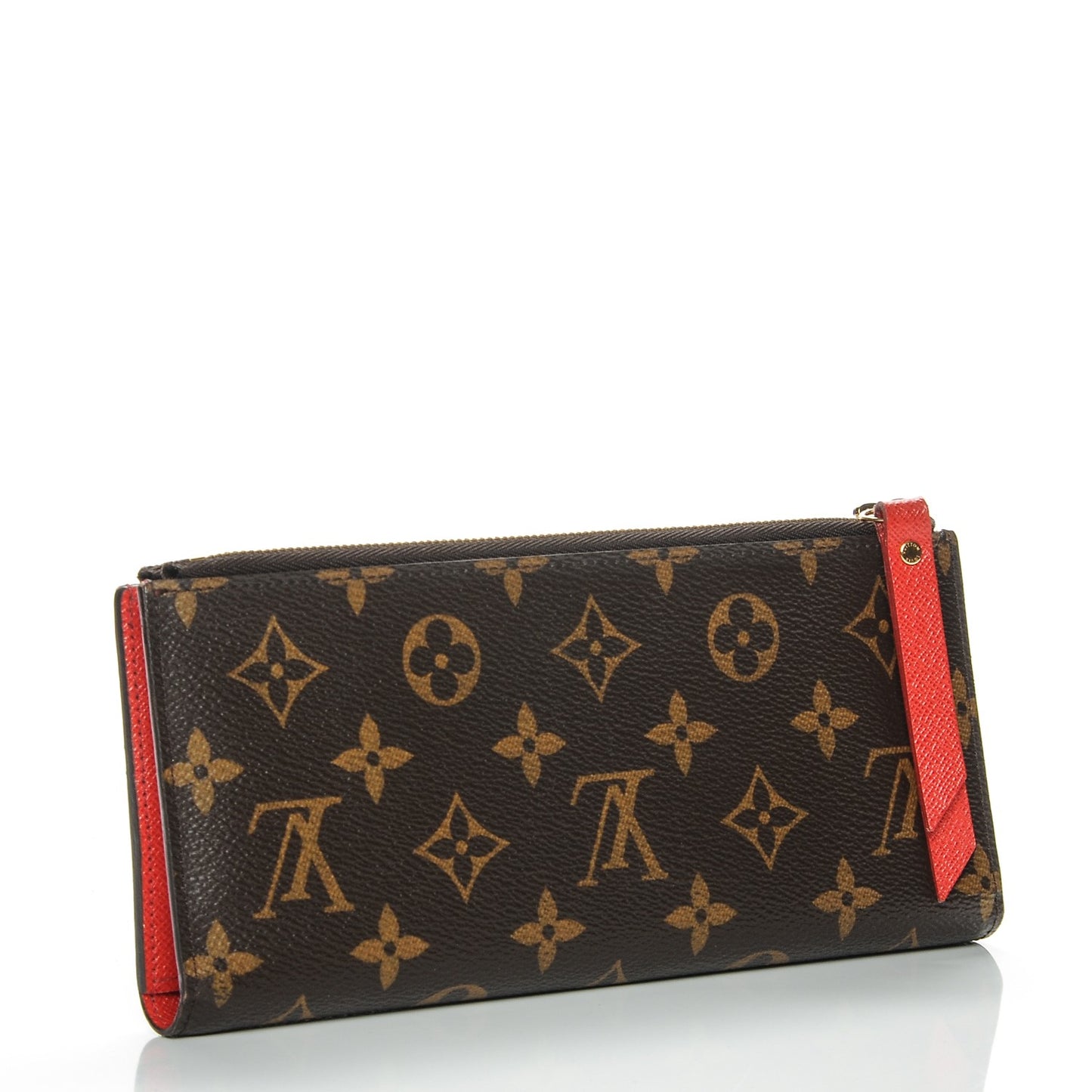 Monogram Adele Wallet Coquelicot