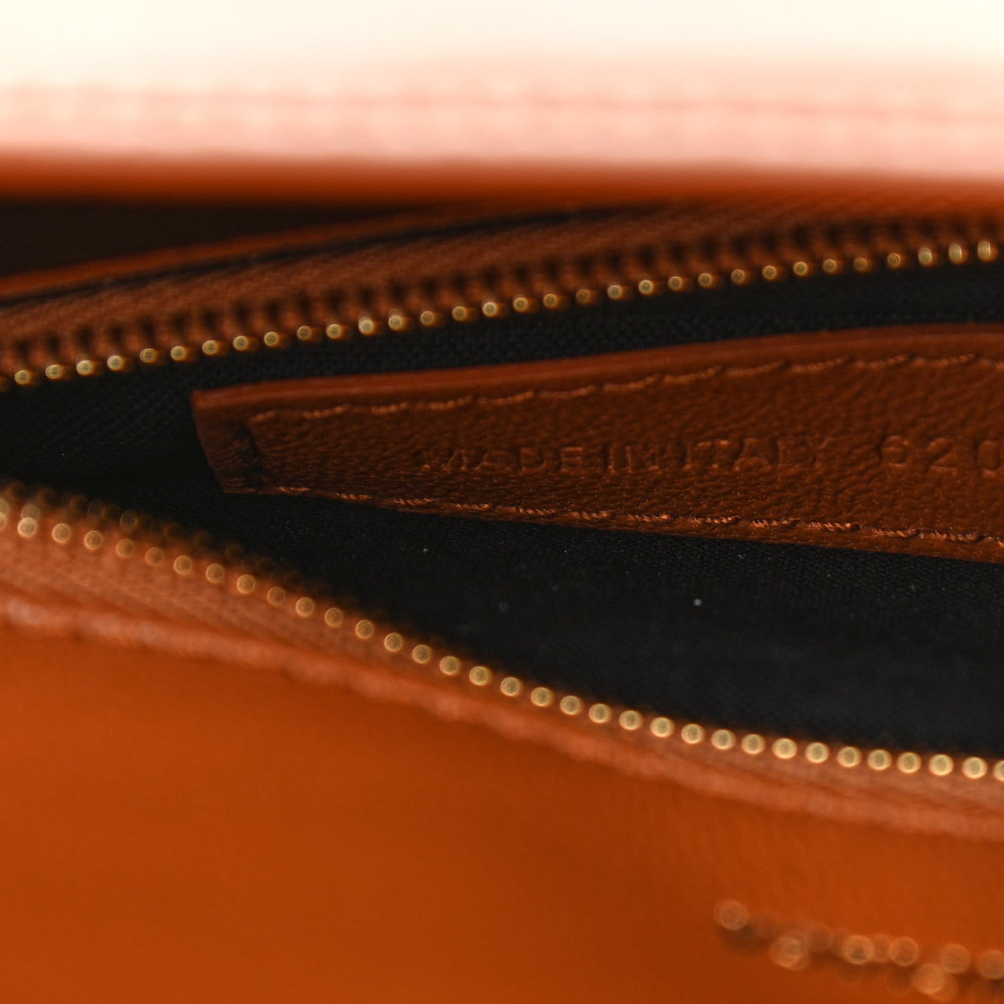 Shiny Box Calfskin Medium Ghost Shoulder Bag Camel