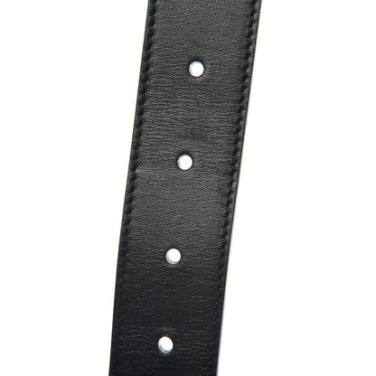Gucci Calfskin Double G 30mm Belt 100 40 Black 5 of 8