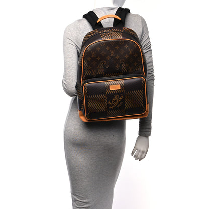 Louis Vuitton x NIGO Giant Damier Ebene Monogram Campus Backpack 2 of 9