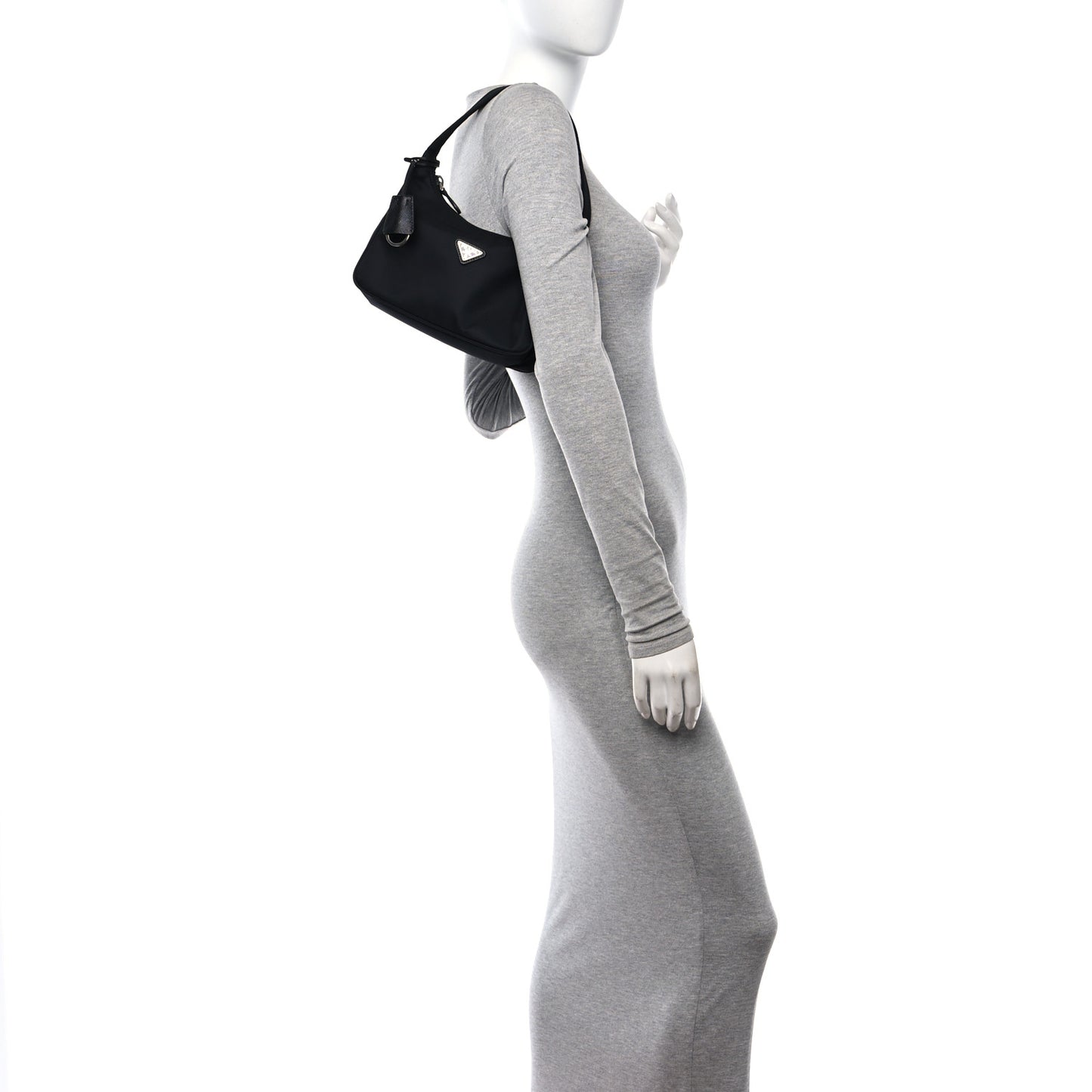 Tessuto Nylon Mini Re-Edition 2000 Bag Black