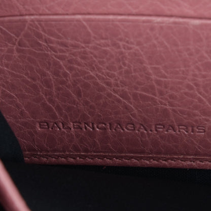 Balenciaga Agneau Giant 12 Silver Hardware Continental Zip Around Wallet Rose Bruyere 6 of 7