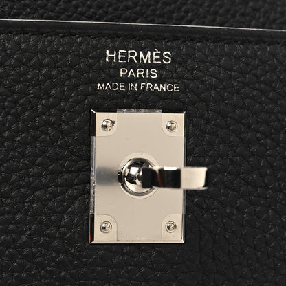 Hermes Togo Kelly Retourne 25 Black 6 of 11