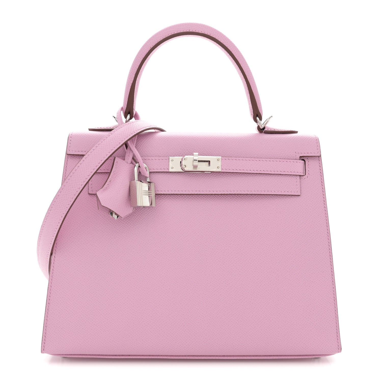 Hermes Epsom Kelly Sellier 25 Mauve Sylvestre 1 of 11