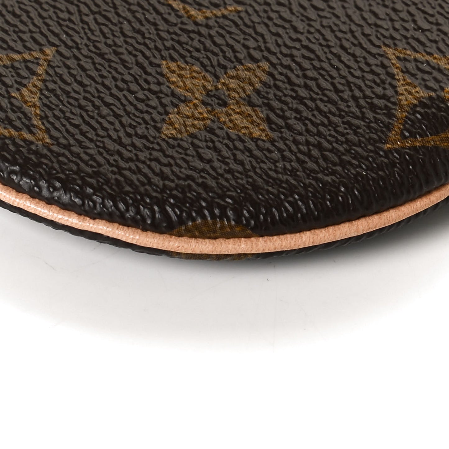Monogram Round Coin Purse