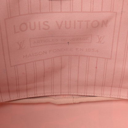 Louis Vuitton Damier Azur Tahitienne Neverfull MM 9 of 9