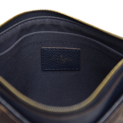 Louis Vuitton Monogram Pallas Clutch Blue Marine 5 of 9
