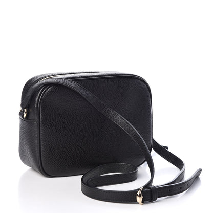 Gucci Pebbled Calfskin Small Soho Disco Bag Black 3 of 9