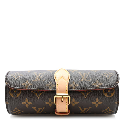 Louis Vuitton Monogram 3 Watch Travel Case 1 of 6