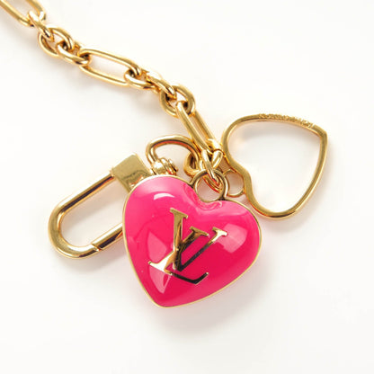 Louis Vuitton Vernis Heart Coin Purse Rose Pop 5 of 8