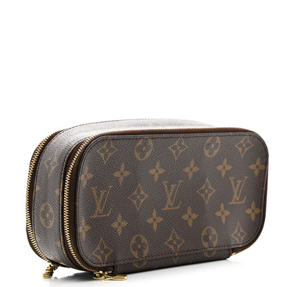 Louis Vuitton LOUIS VUITTON Monogram Trousse Blush GM Cosmetic Pouch 3 of 10