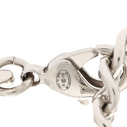 Chanel Metal Lambskin CC Square Choker Gold Black White 3 of 3