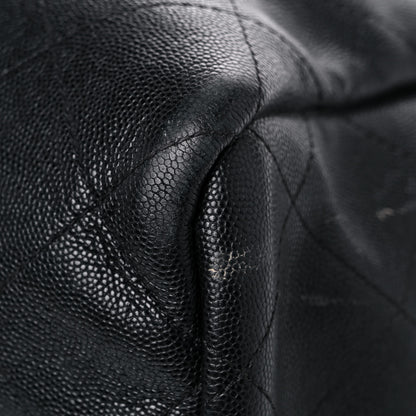 Chanel Caviar Stitched Large Shopping Tote Black 8 of 20