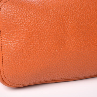 Prada Vitello Daino Hobo Papaya 9 of 9