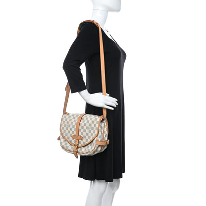 Louis Vuitton Damier Azur Saumur MM 2 of 11