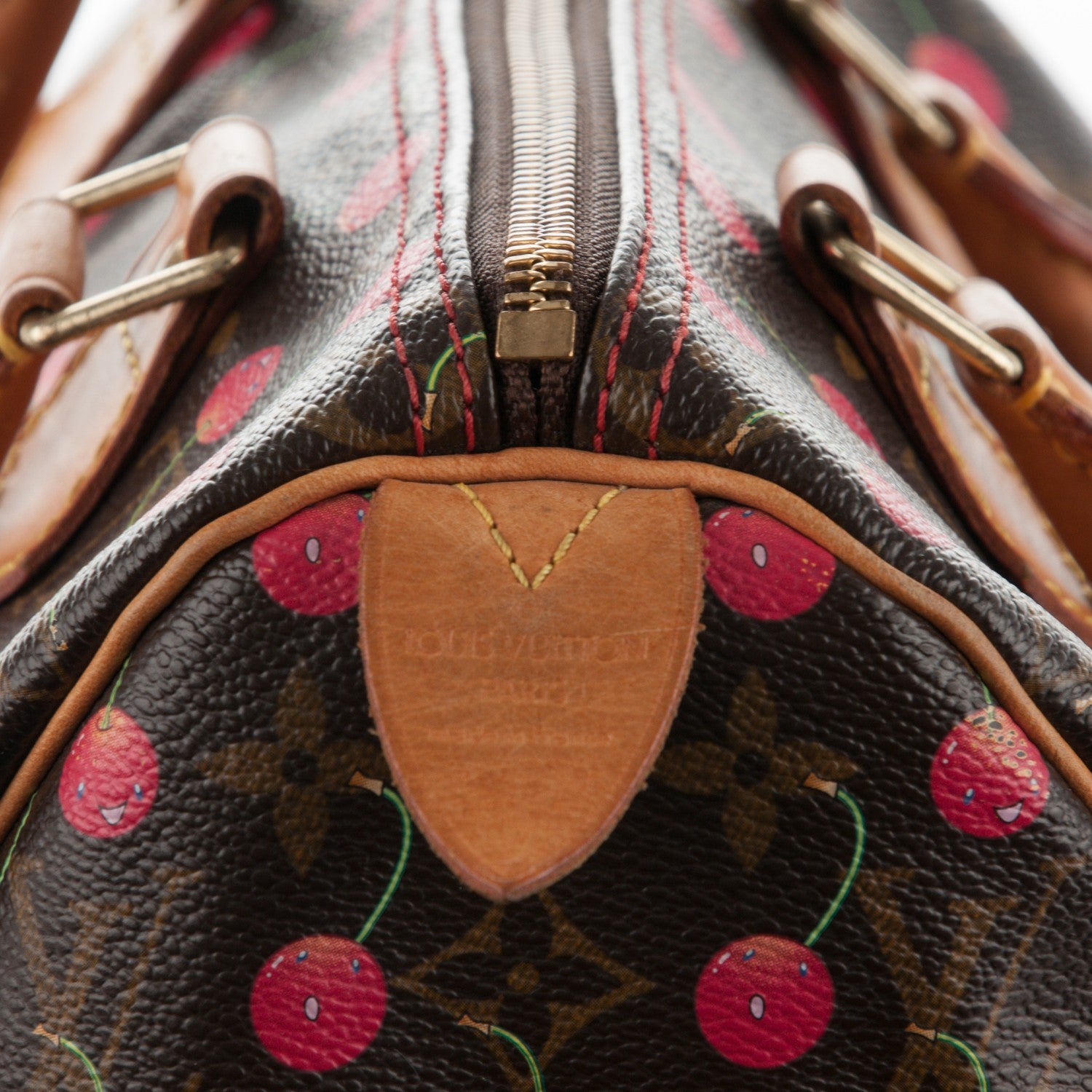 Louis Vuitton Monogram Cerises Speedy 25 6 of 8