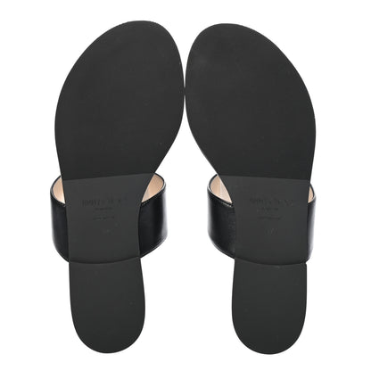 Jimmy Choo Kid JC Flat Sandals 39 Black 5 of 7