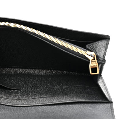 Louis Vuitton Empreinte Sarah Wallet NM Black 6 of 8