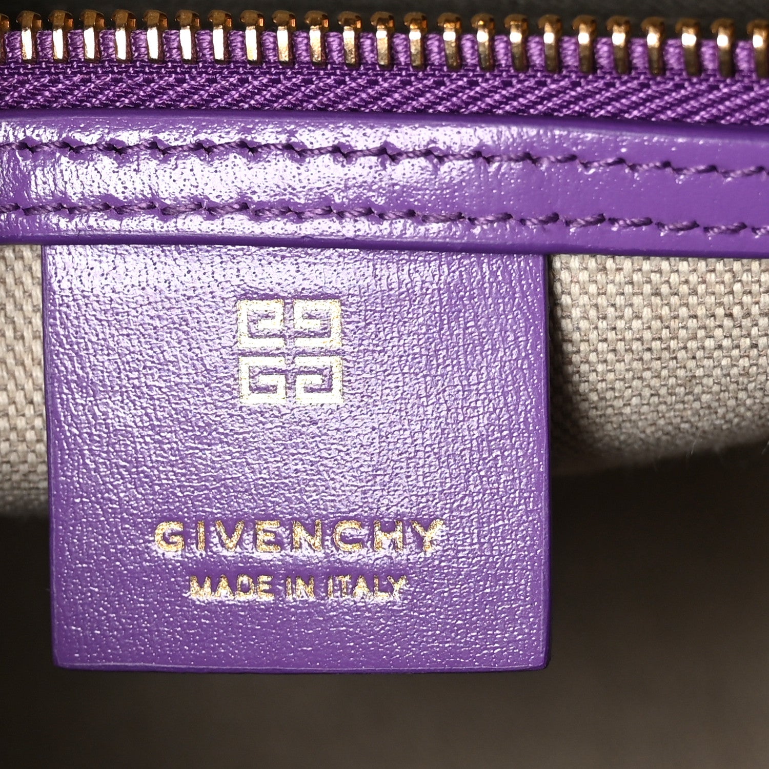 Givenchy Shiny Lord Calfskin Mini Antigona Ultraviolet 6 of 9