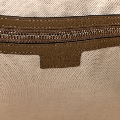 Gucci Piuma Calfskin Jumbo GG Embossed Large Duffle Bag Good Taupe 5 of 8
