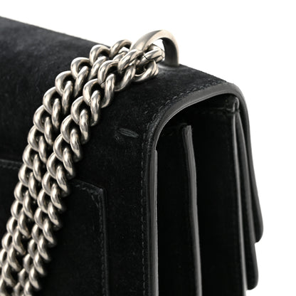 Gucci Suede Medium Dionysus Shoulder Bag Black 14 of 14