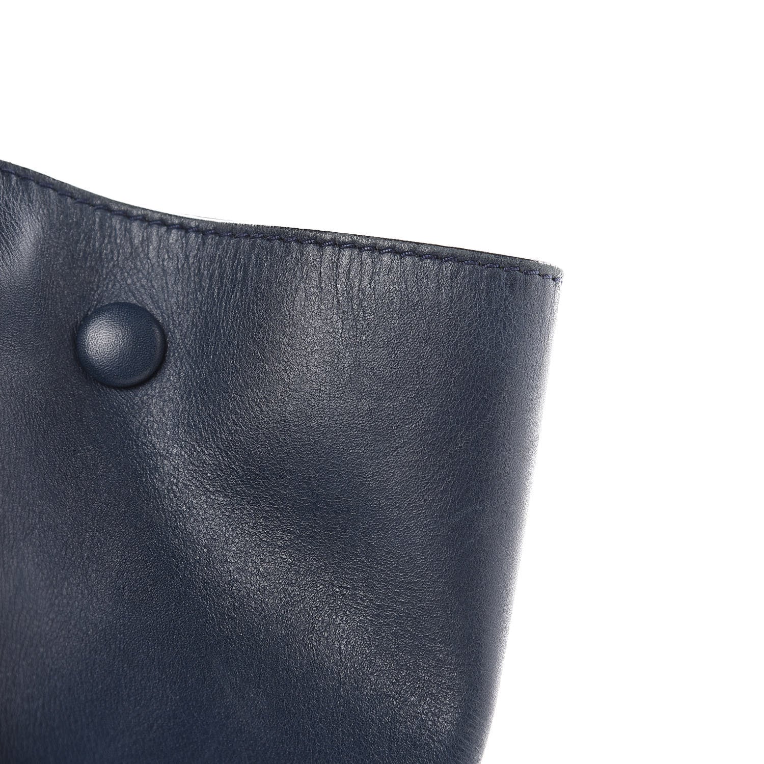 Celine Calfskin Suede Medium Tri-Color Trapeze Grey 16 of 27