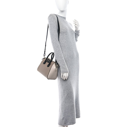 Givenchy Sugar Goatskin Mini Tri-Color Antigona Linen 2 of 10