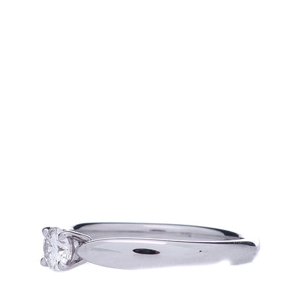 Tiffany Platinum Diamond .18ct Harmony Solitaire Engagement Ring 47 4 4 of 5