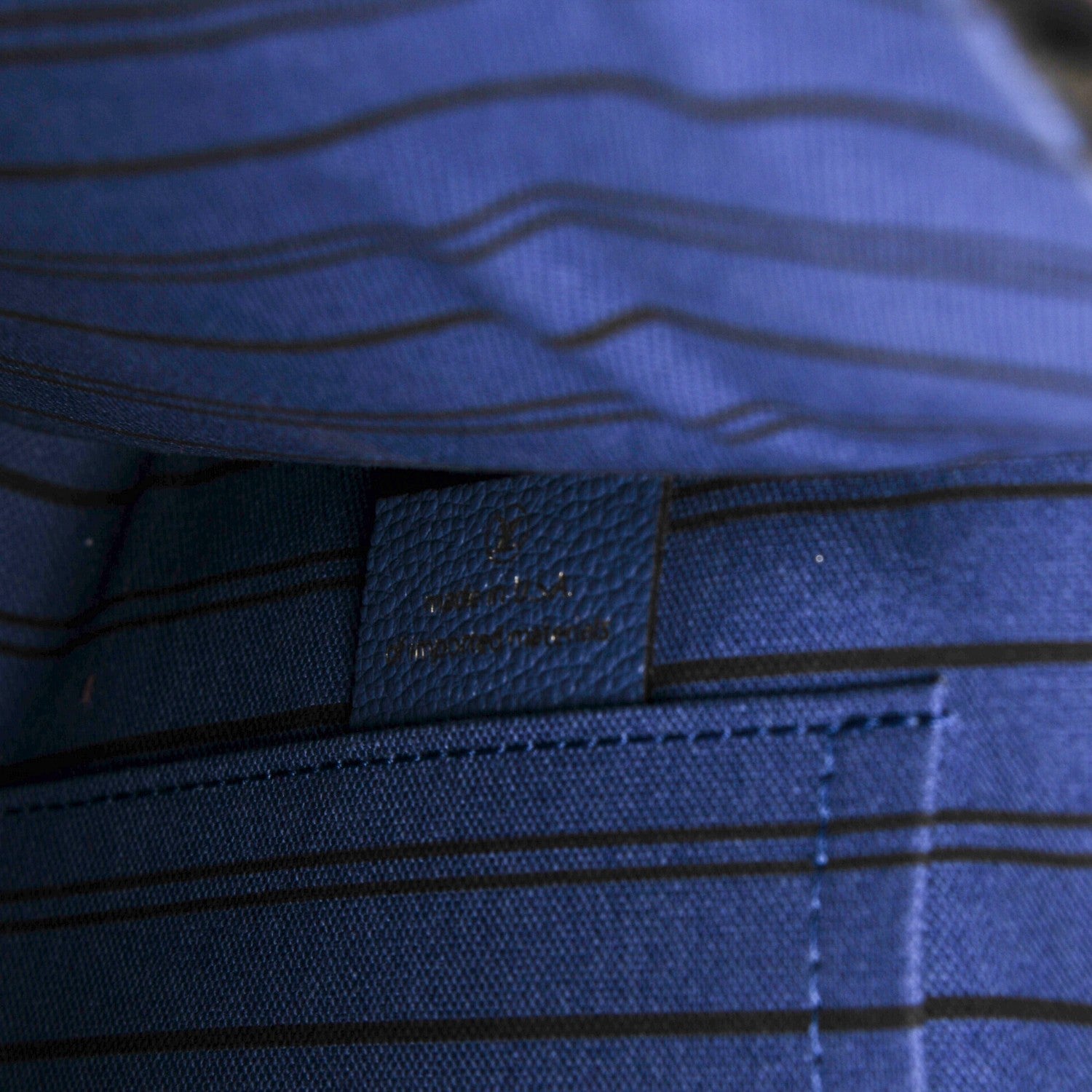 Louis Vuitton Empreinte Pont Neuf MM Denim 7 of 8