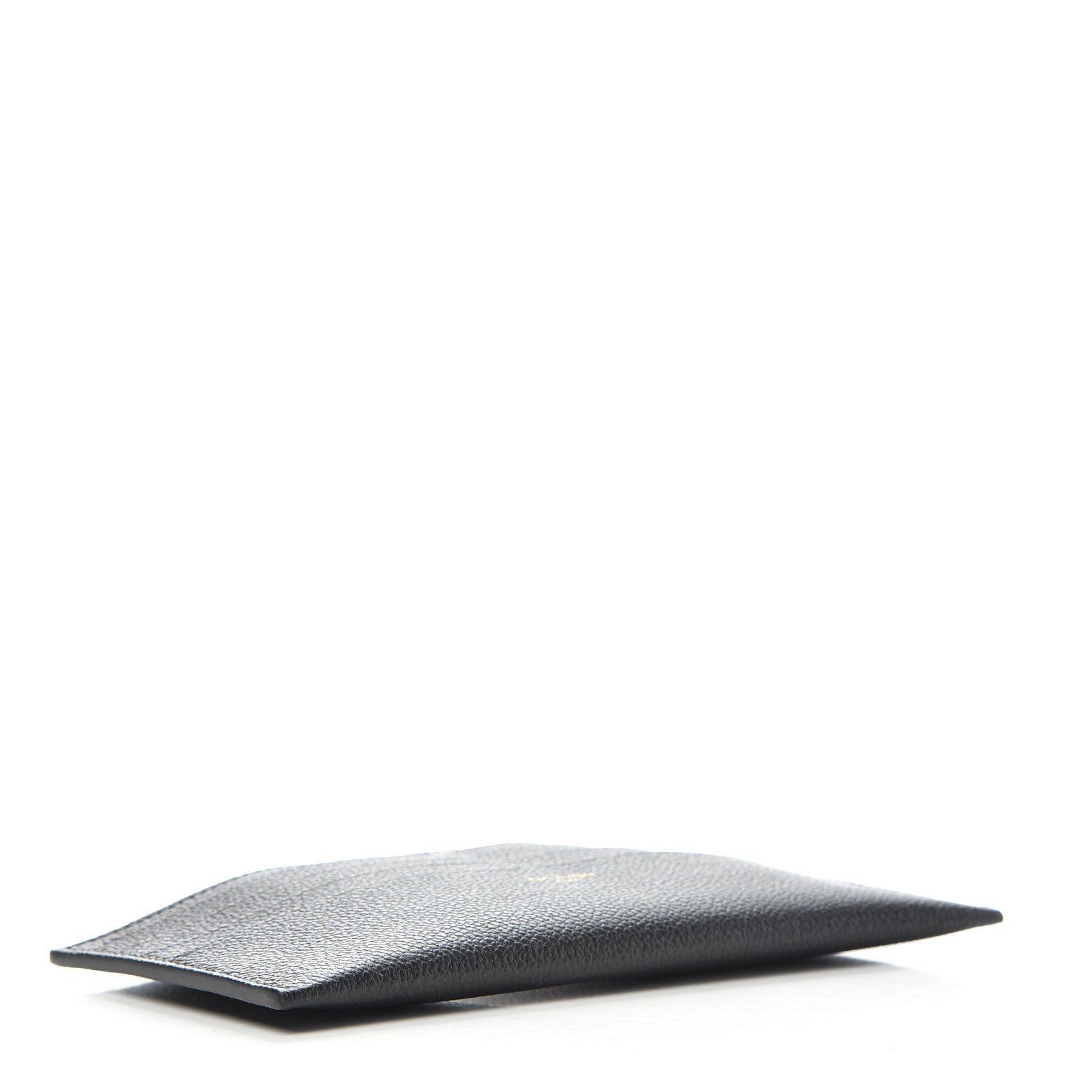 Louis Vuitton Calfskin Felicie Chain Wallet Card Holder Insert Black 4 of 6