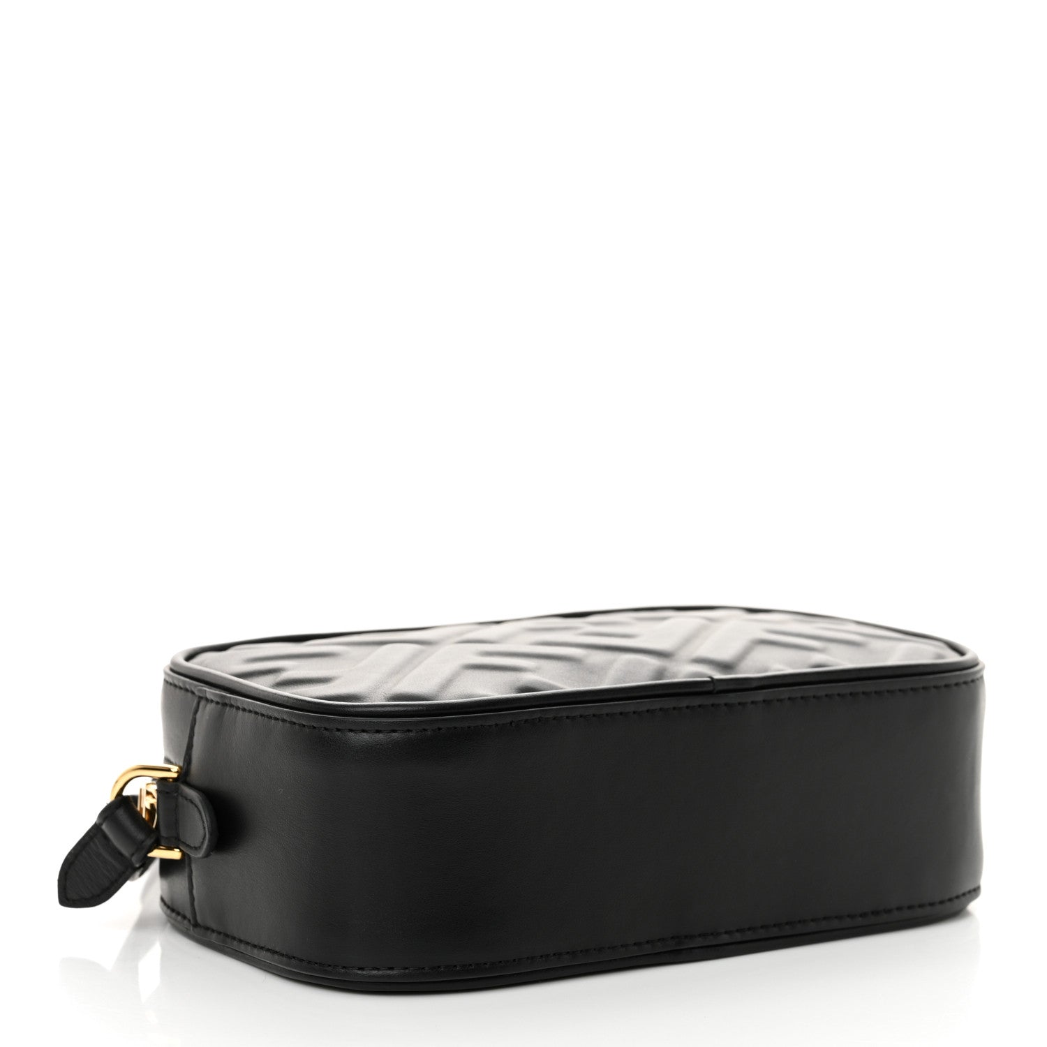 Fendi Vitello Epoque FF Embossed Camera Case Black 4 of 10