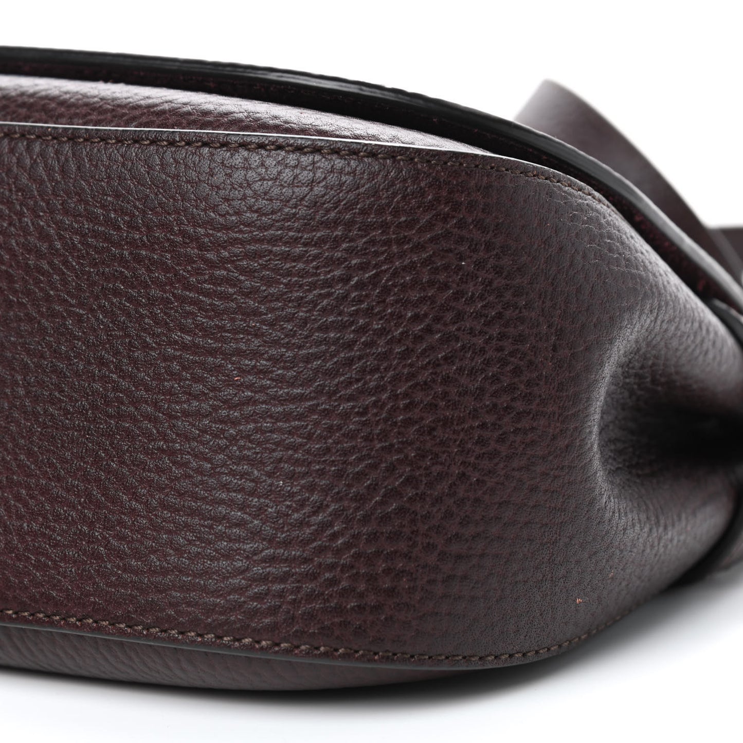 Small Classic Grain Amberley Satchel Oxblood