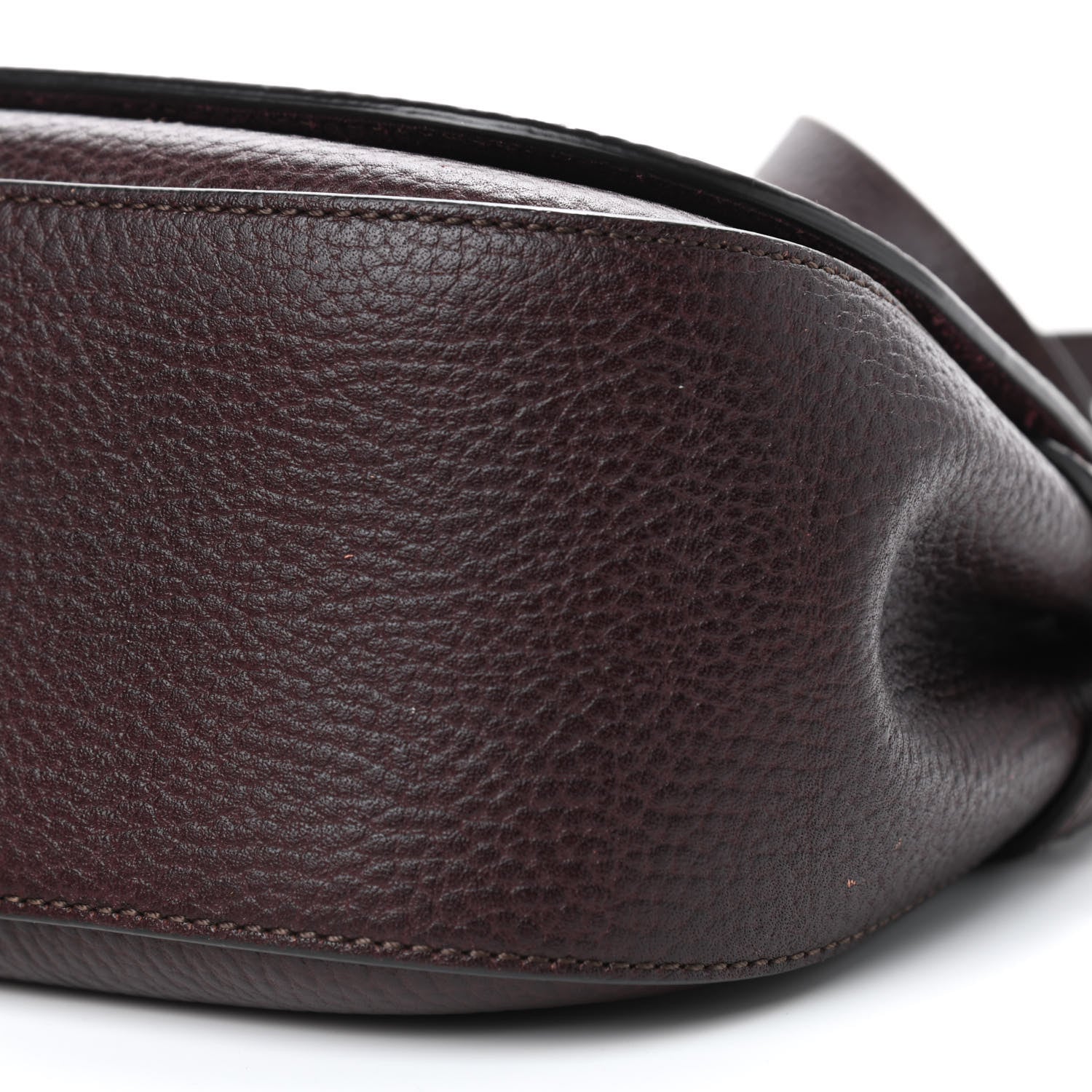 Mulberry Small Classic Grain Amberley Satchel Oxblood 6 of 8