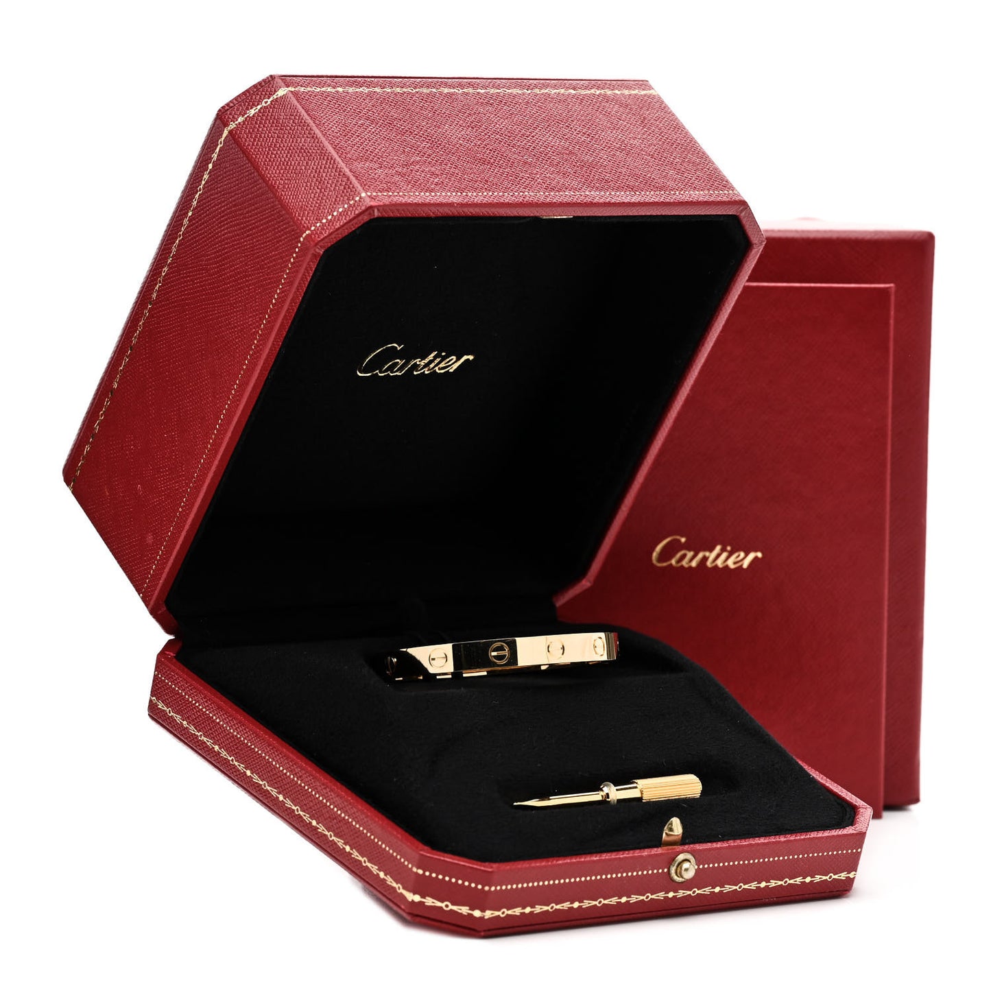 18K Yellow Gold LOVE Bracelet 15