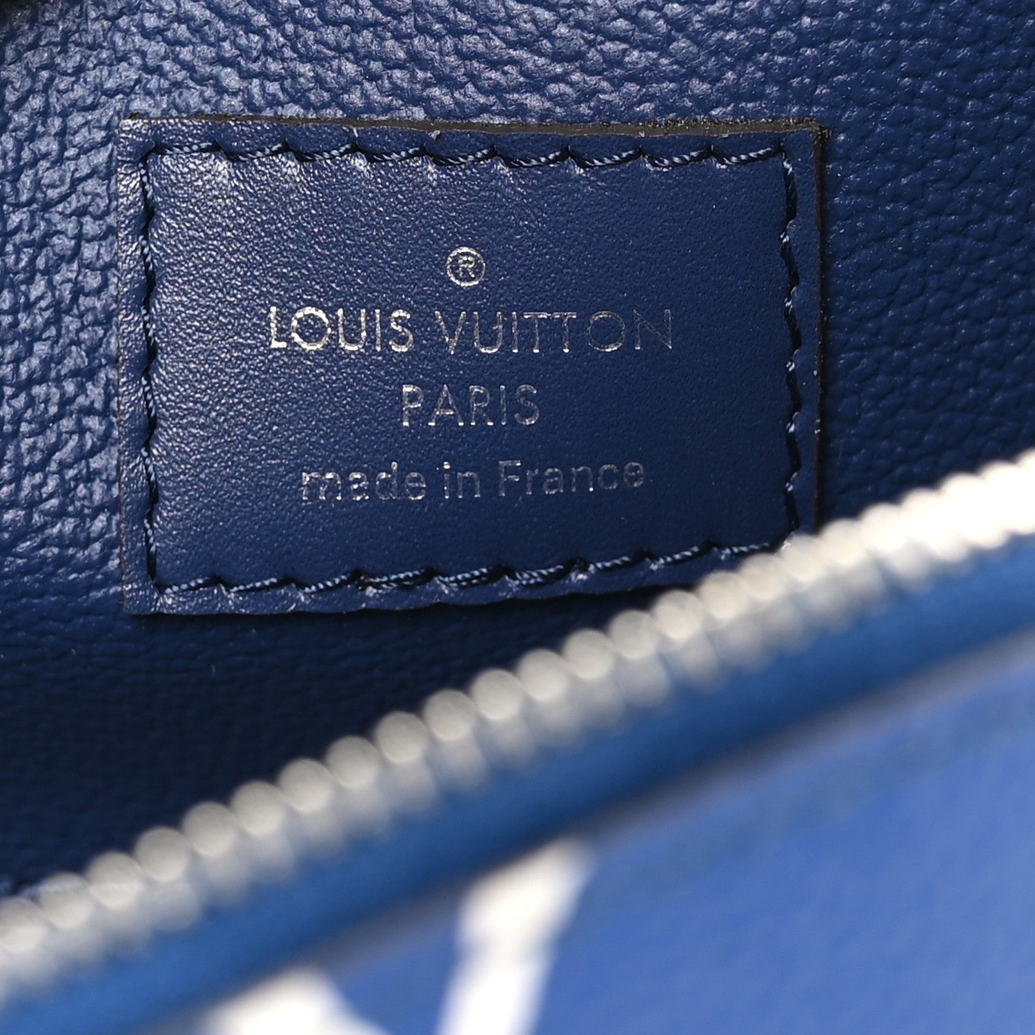 Louis Vuitton Monogram Giant Escale Cosmetic Pouch Blue 6 of 9