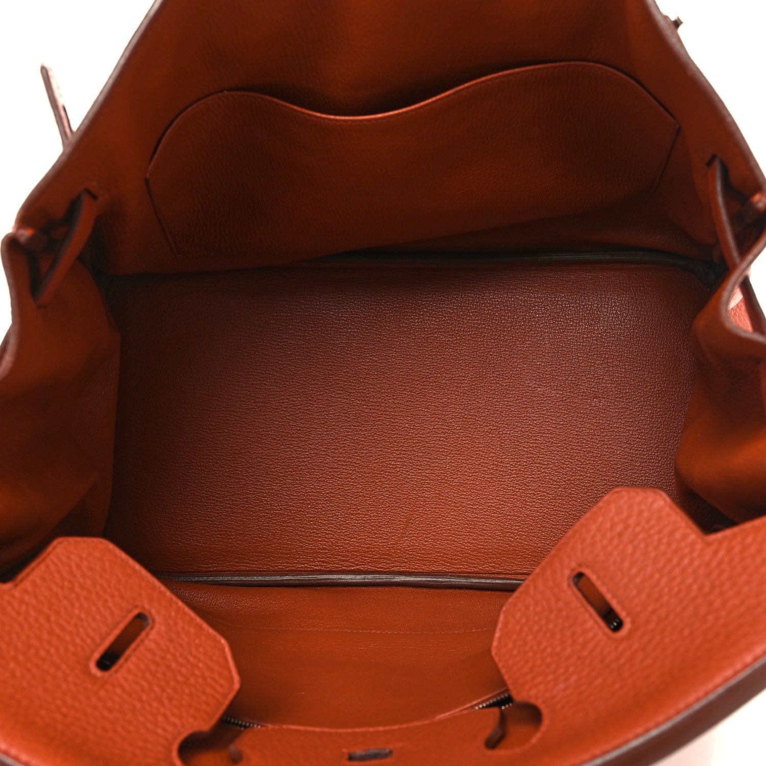 Hermes Taurillon Clemence Birkin 35 Brique 5 of 14