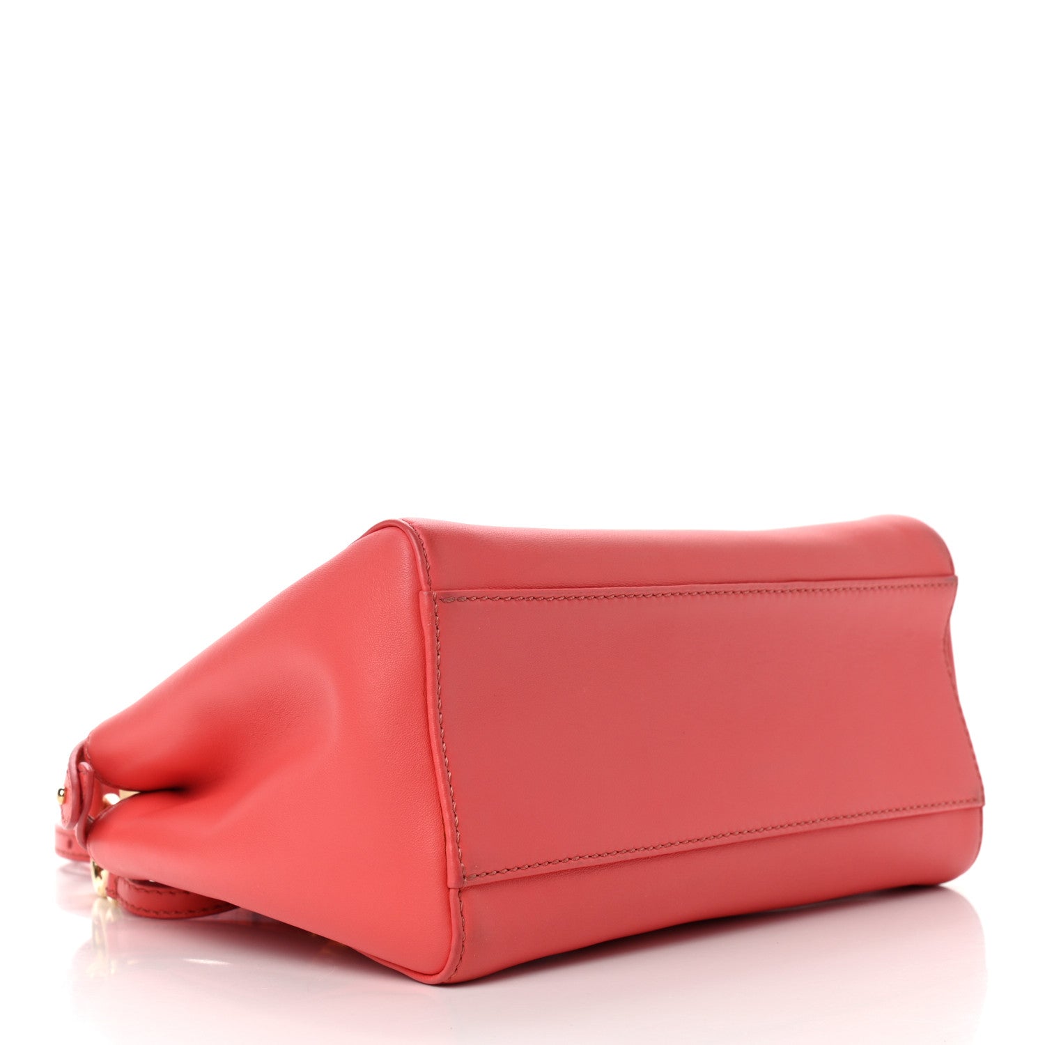 Fendi Nappa Mini Peekaboo Iconic Satchel Rosa Exstasy 4 of 10