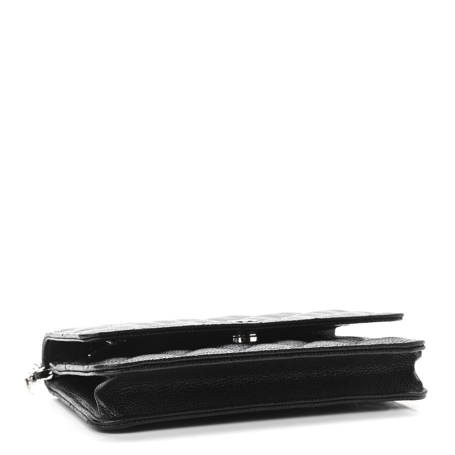 Chanel Caviar Quilted Wallet On Chain WOC Black 4 of 12