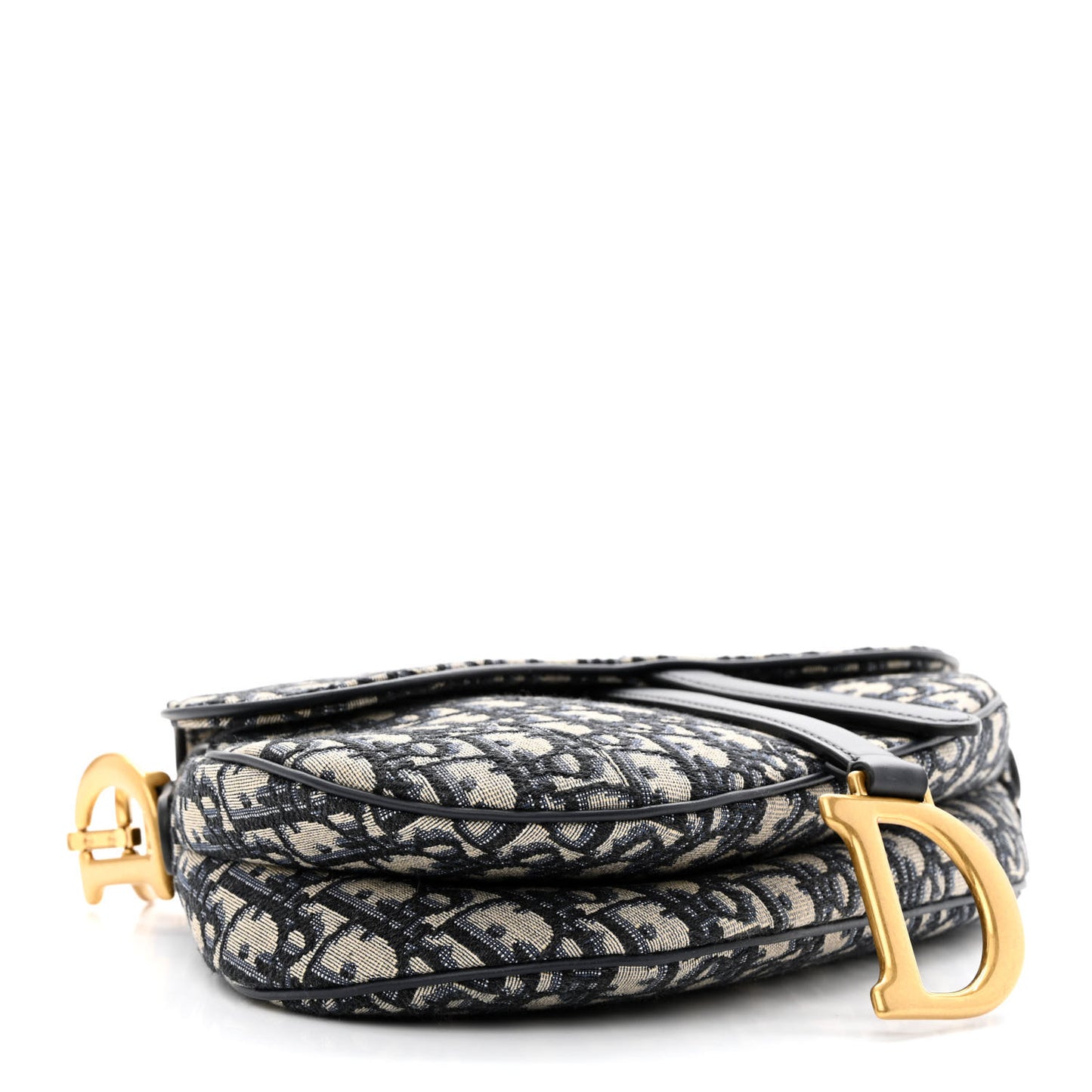 Oblique Saddle Bag Blue