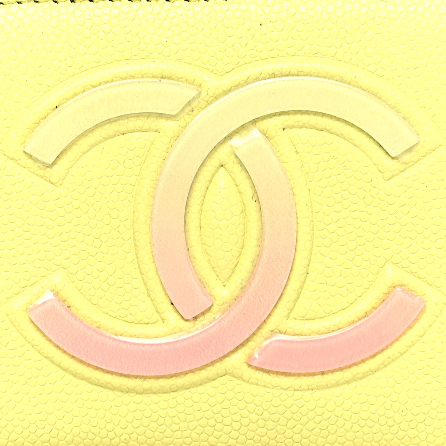 Caviar Key Holder Case Light Pink Light Green