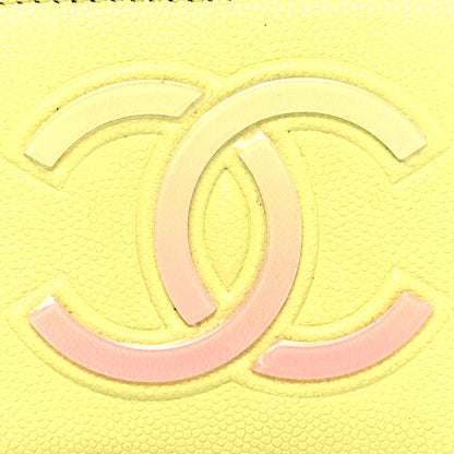 Chanel Caviar Key Holder Case Light Pink Light Green 8 of 11